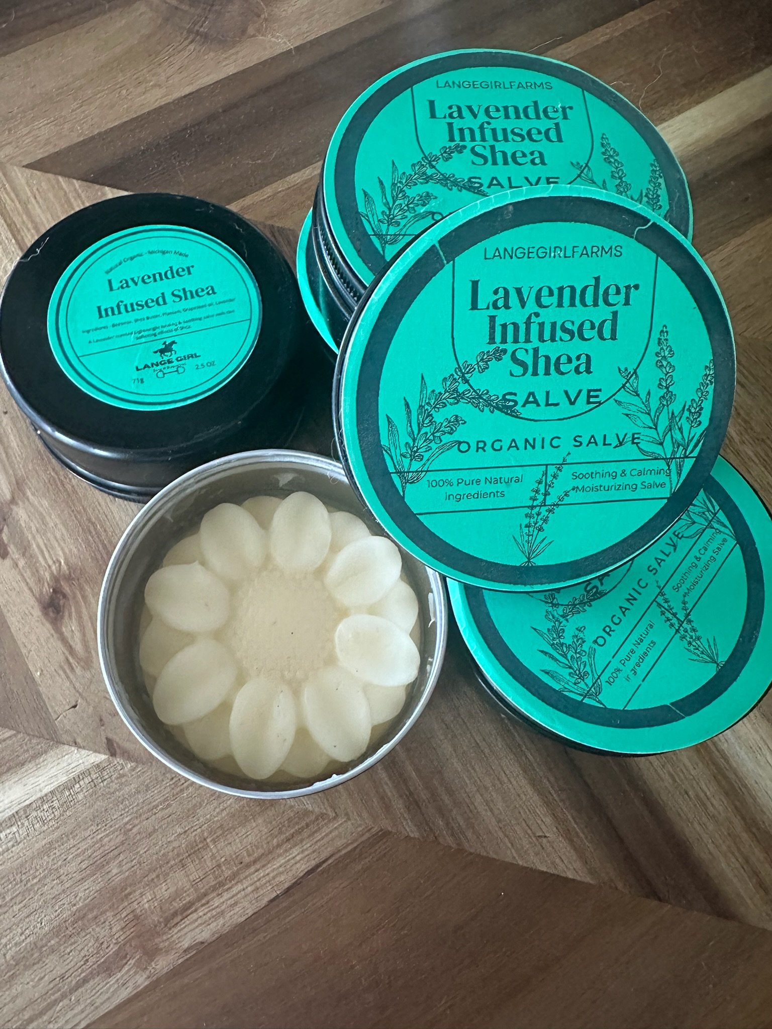 Lange Girl Farms - Lavender Infused Shea Salve