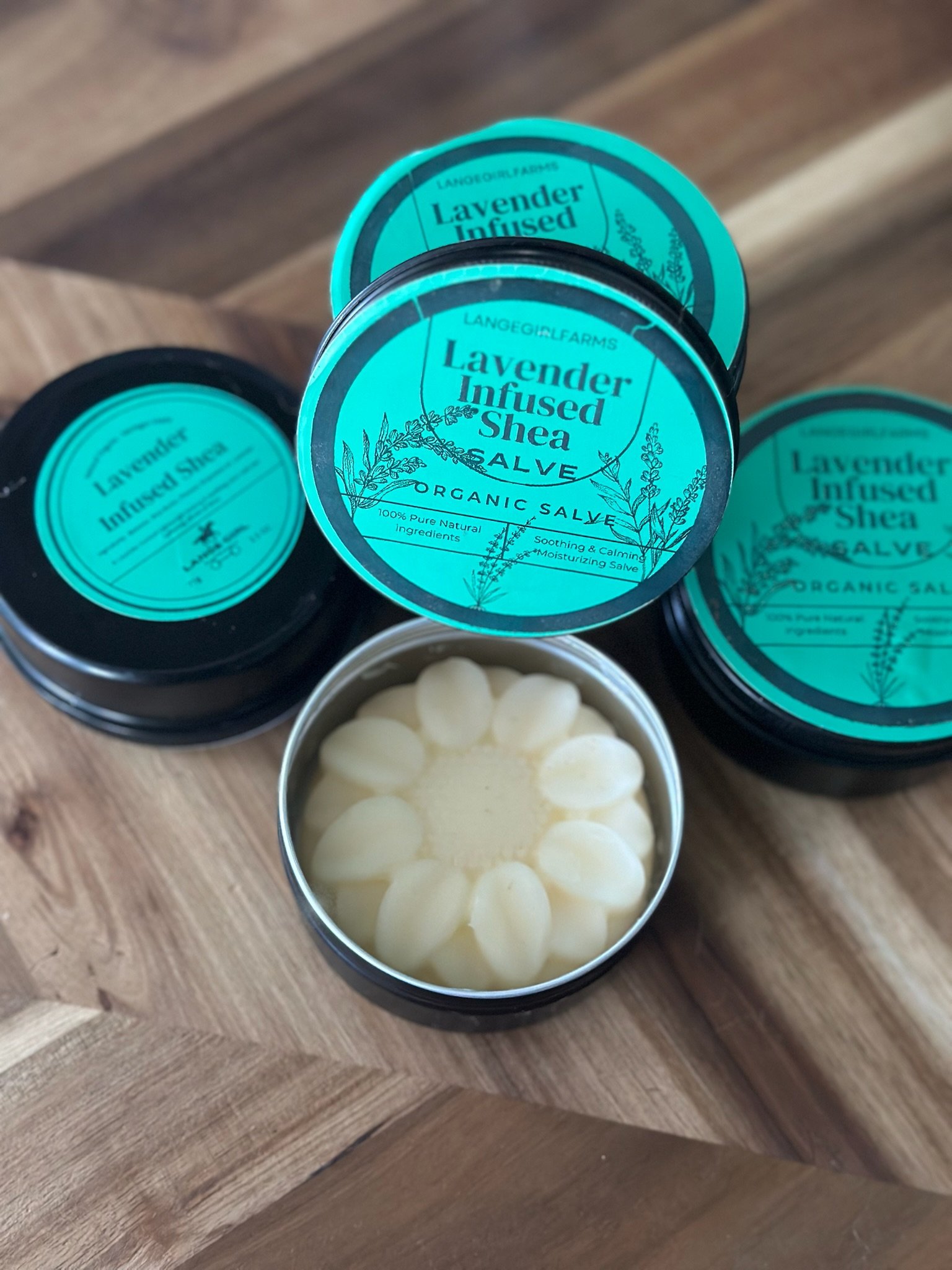Lange Girl Farms - Lavender Infused Shea Salve