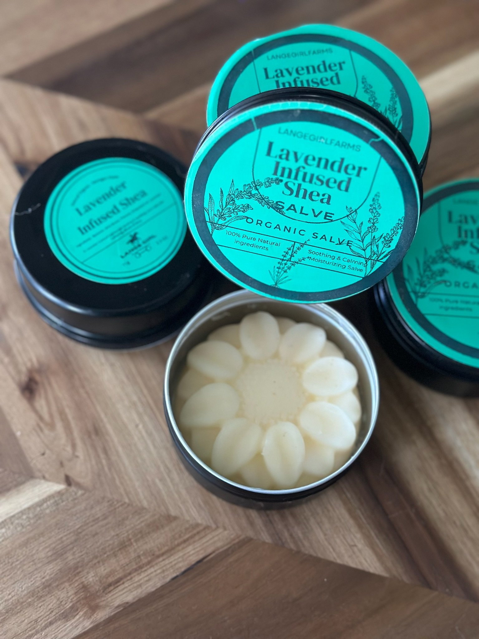 Lange Girl Farms - Lavender Infused Shea Salve