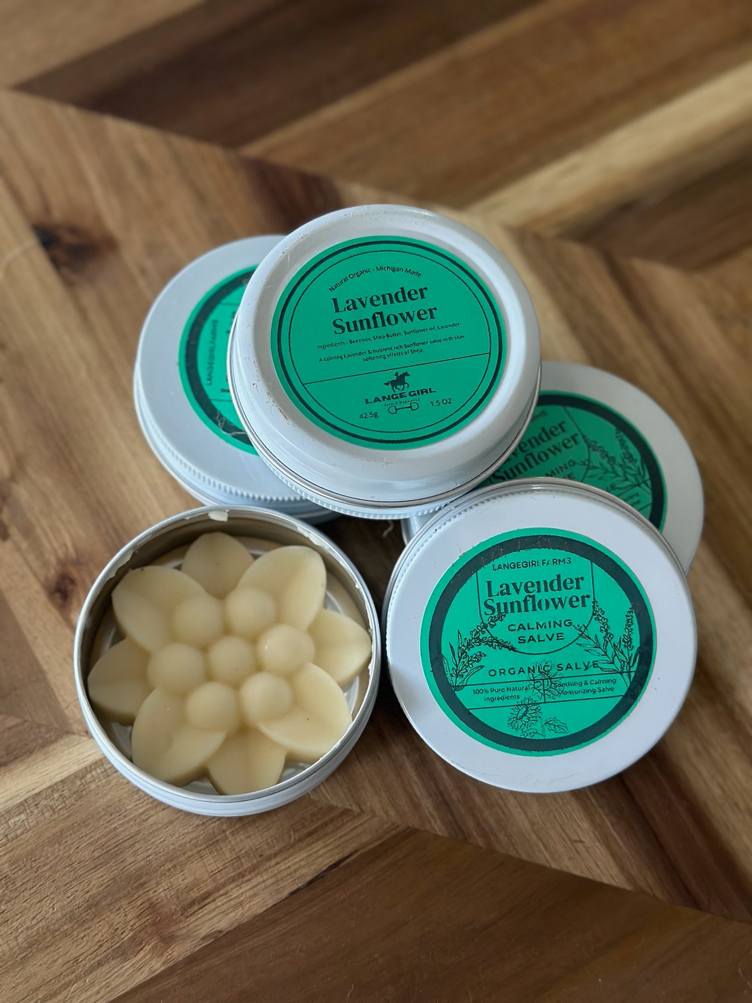 Lange Girl Farms - Lavender Sunflower Salve