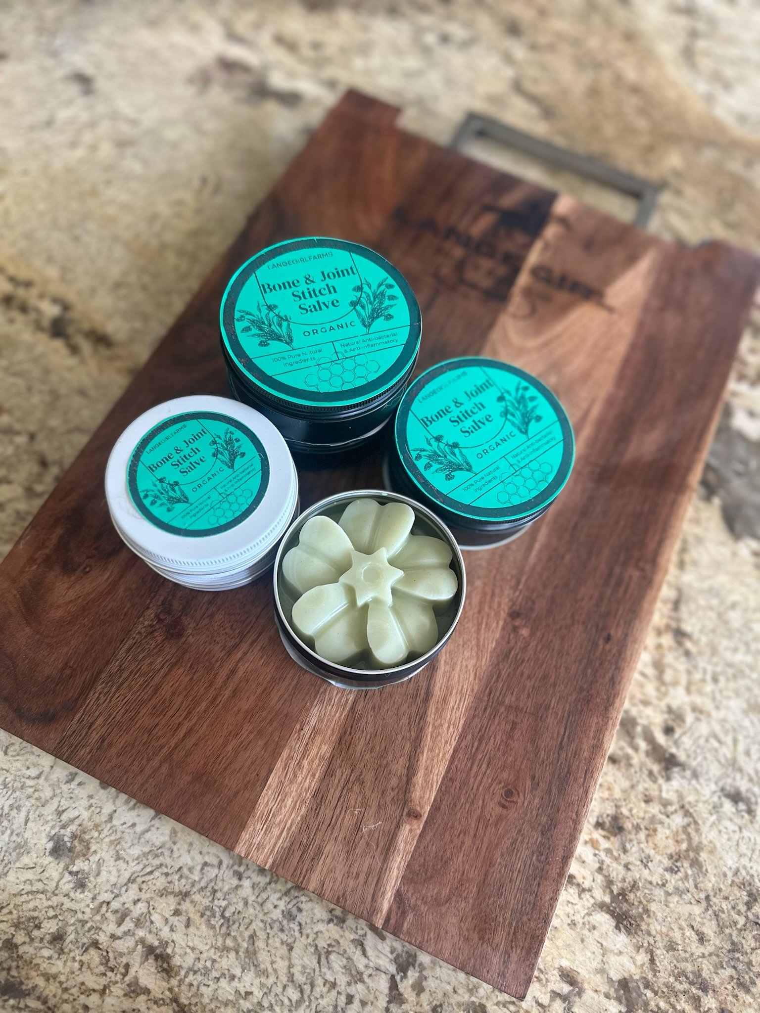 Lange Girl Farms - Bone & Joint Stitch - Comfrey Salves