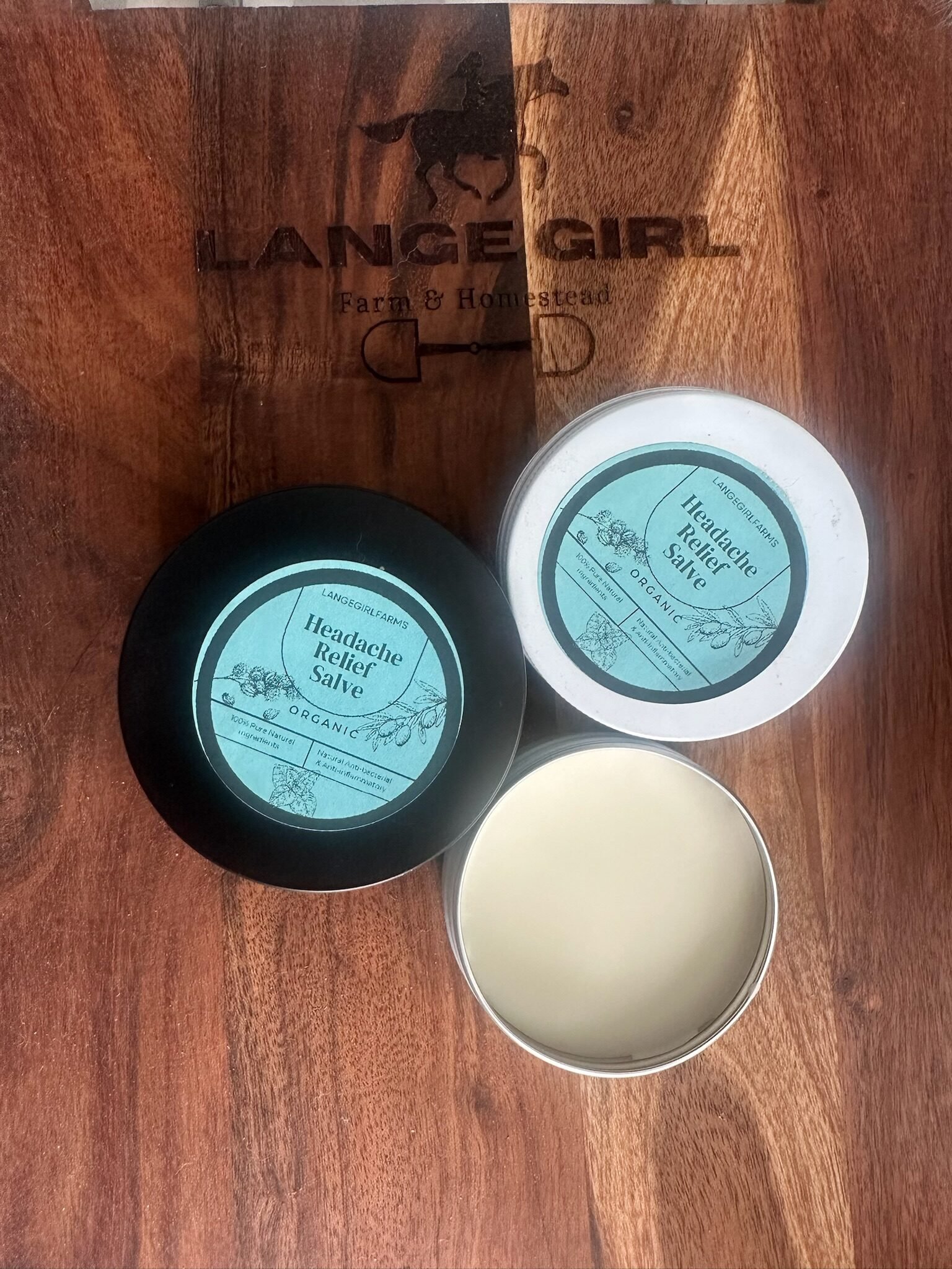Lange Girl Farms - Headache Salve